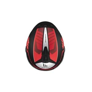 MT Cosmo Sv Cruıser B5 Mat Kırmızı Açık Kask