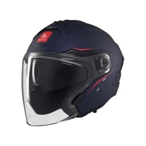 MT Cosmo Sv Solid A7 Mavi Mat Açık Kask