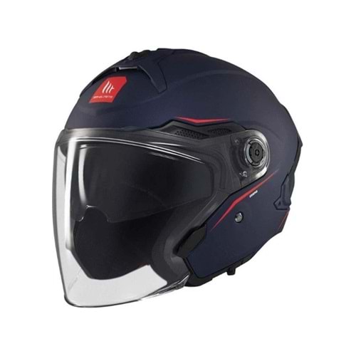 MT Cosmo Sv Solid A7 Mavi Mat Açık Kask
