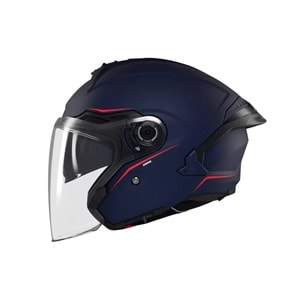 MT Cosmo Sv Solid A7 Mavi Mat Açık Kask