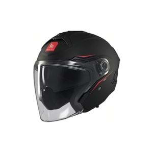 MT Cosmo Sv Solid A1 Mat Siyah Açık Kask