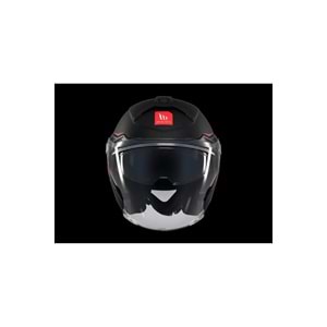 MT Cosmo Sv Solid A1 Mat Siyah Açık Kask