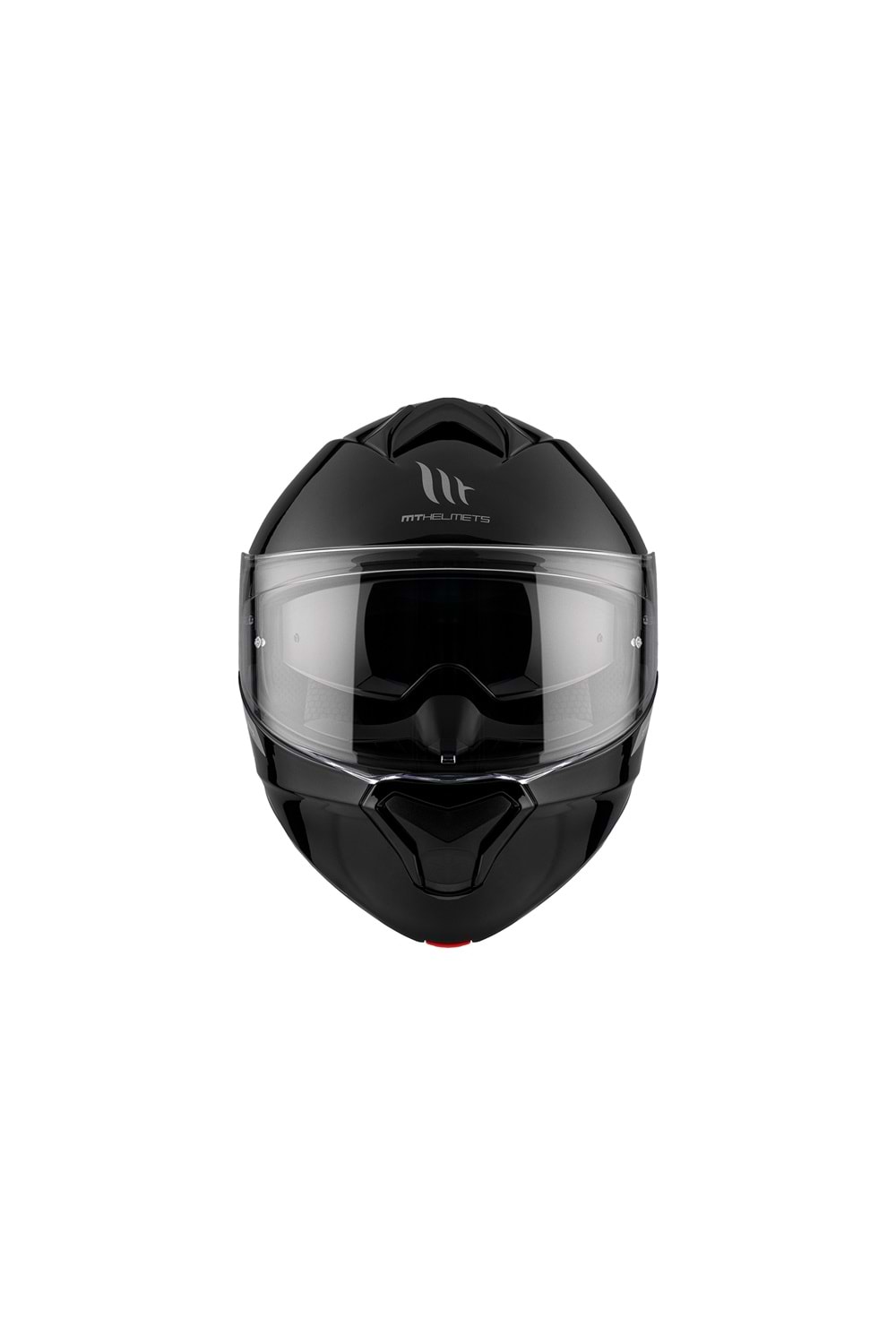 MT Genesis Sv Solid A1 Parlak Siyah Çene Açılır Kask