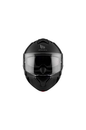 MT Genesis Sv Solid A1 Parlak Siyah Çene Açılır Kask