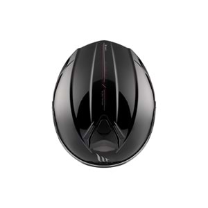 MT Genesis Sv Solid A1 Parlak Siyah Çene Açılır Kask