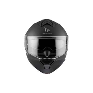 MT Genesis Sv Solid A1 Mat Çene Açılır Kask SİYAH