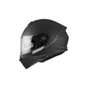 MT Genesis Sv Solid A1 Mat Çene Açılır Kask SİYAH