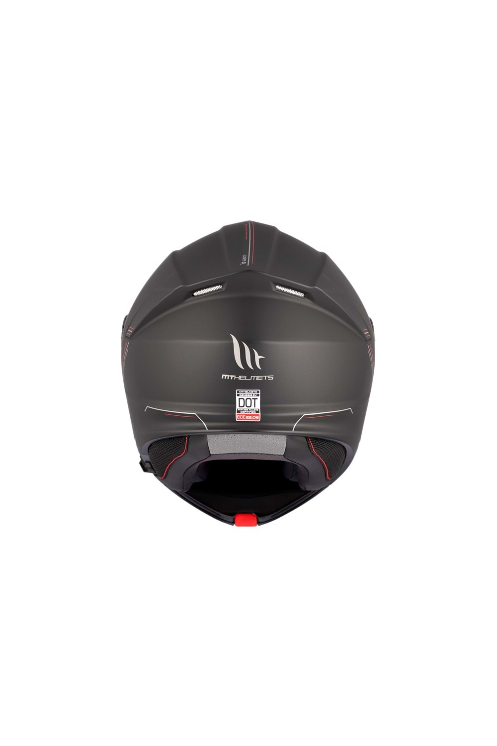 MT Genesis Sv Solid A1 Mat Çene Açılır Kask SİYAH
