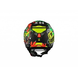 Mt Çocuk Lıte Dino A1 Mat Siyah Kask