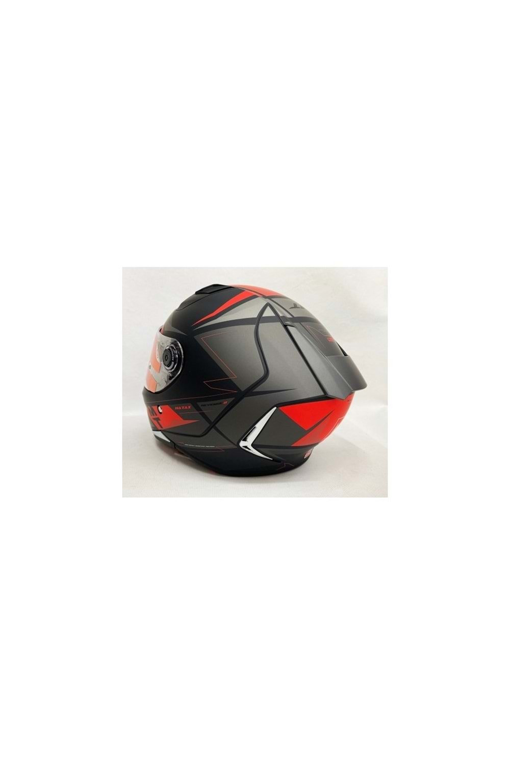 MT Kask Revenge 2 Hatax B5 Mat Şeffaf Vizörlü V14B