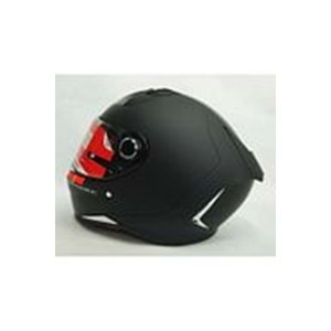 MT Kask Revenge 2 Solid A1 Matt Black Şeffaf Vizörlü MAT SİYAH