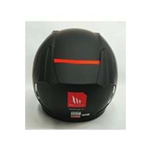 MT Kask Revenge 2 Solid A1 Matt Black Şeffaf Vizörlü MAT SİYAH