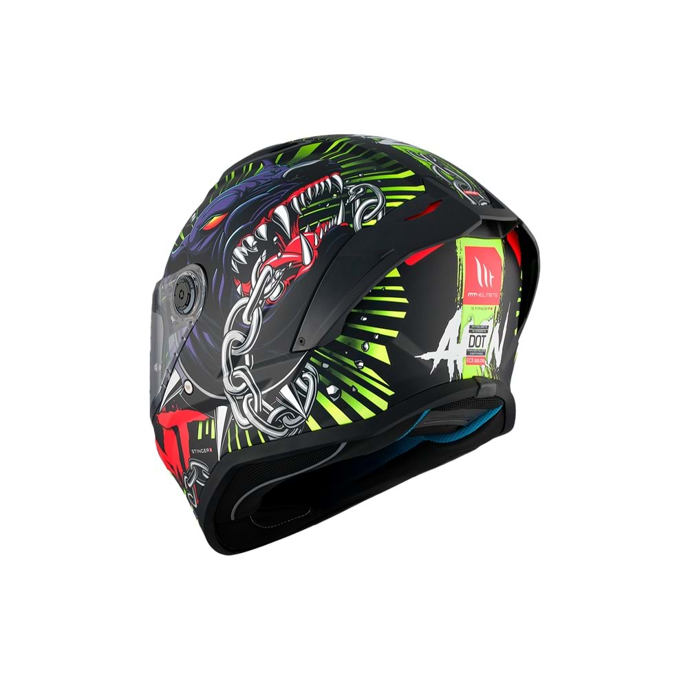 MT Kask Stinger 2 Akın A3 Mat