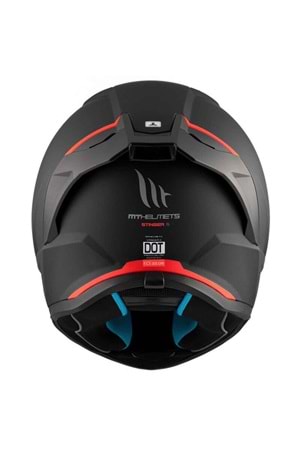 Mt Stinger 2 Solid A1 Kapalı Motosiklet Kaskı