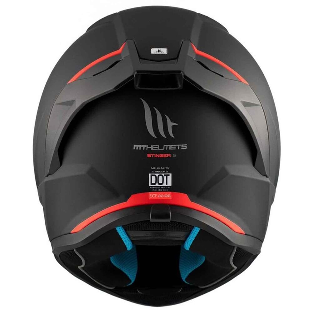 Mt Stinger 2 Solid A1 Kapalı Motosiklet Kaskı