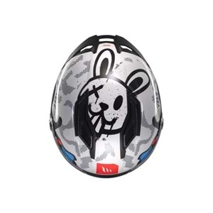 Mt Helmets Stinger 2 Yozu A7 Parlak Fullface Motosiklet Kaskı