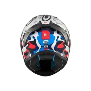 Mt Helmets Stinger 2 Yozu A7 Parlak Fullface Motosiklet Kaskı