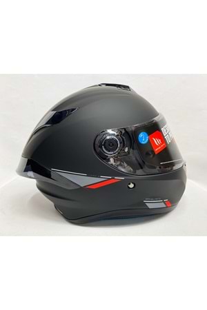 Mt Targo S Solid A1 Mat Kapalı Kask