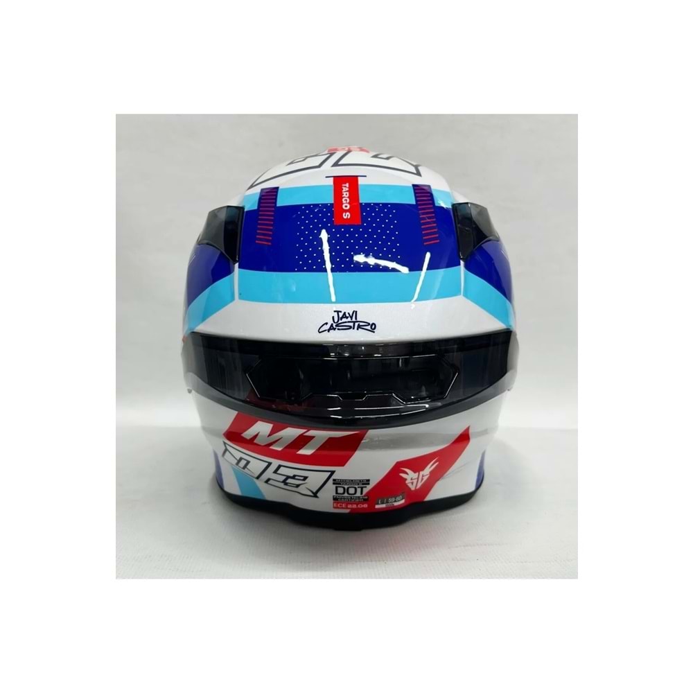 MT Targo S Sergio Garcia D7 Şeffaf Vizörlü