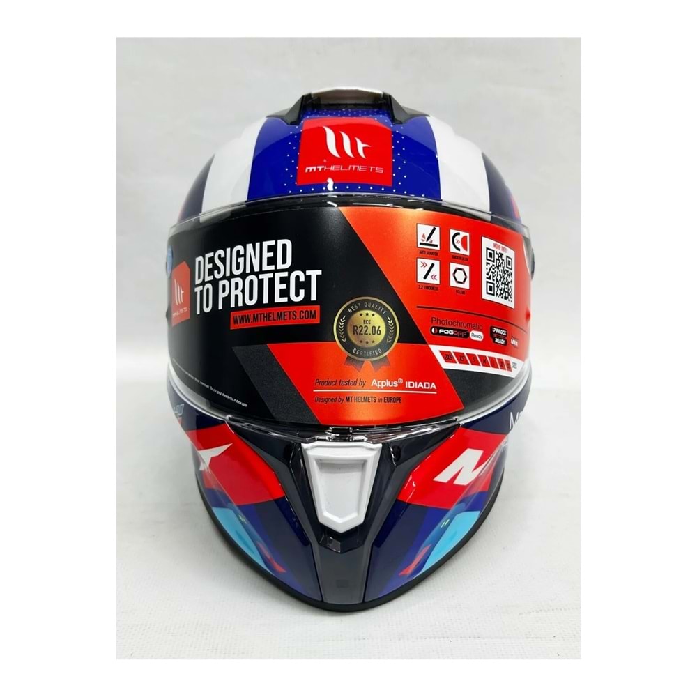 MT Targo S Sergio Garcia D7 Şeffaf Vizörlü