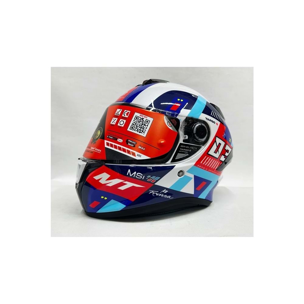 MT Targo S Sergio Garcia D7 Şeffaf Vizörlü