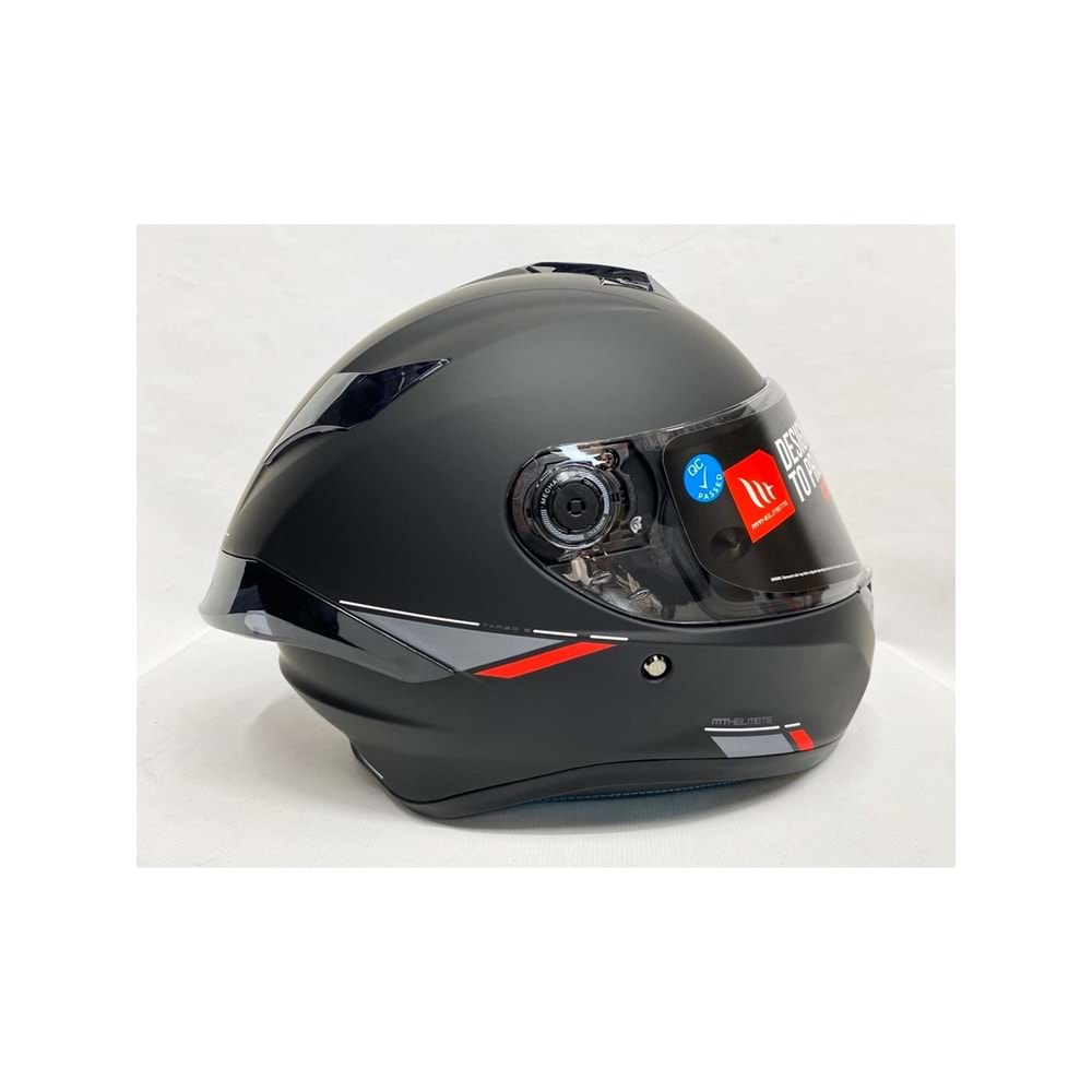 Mt Targo S Solid A1 Mat Kapalı Kask