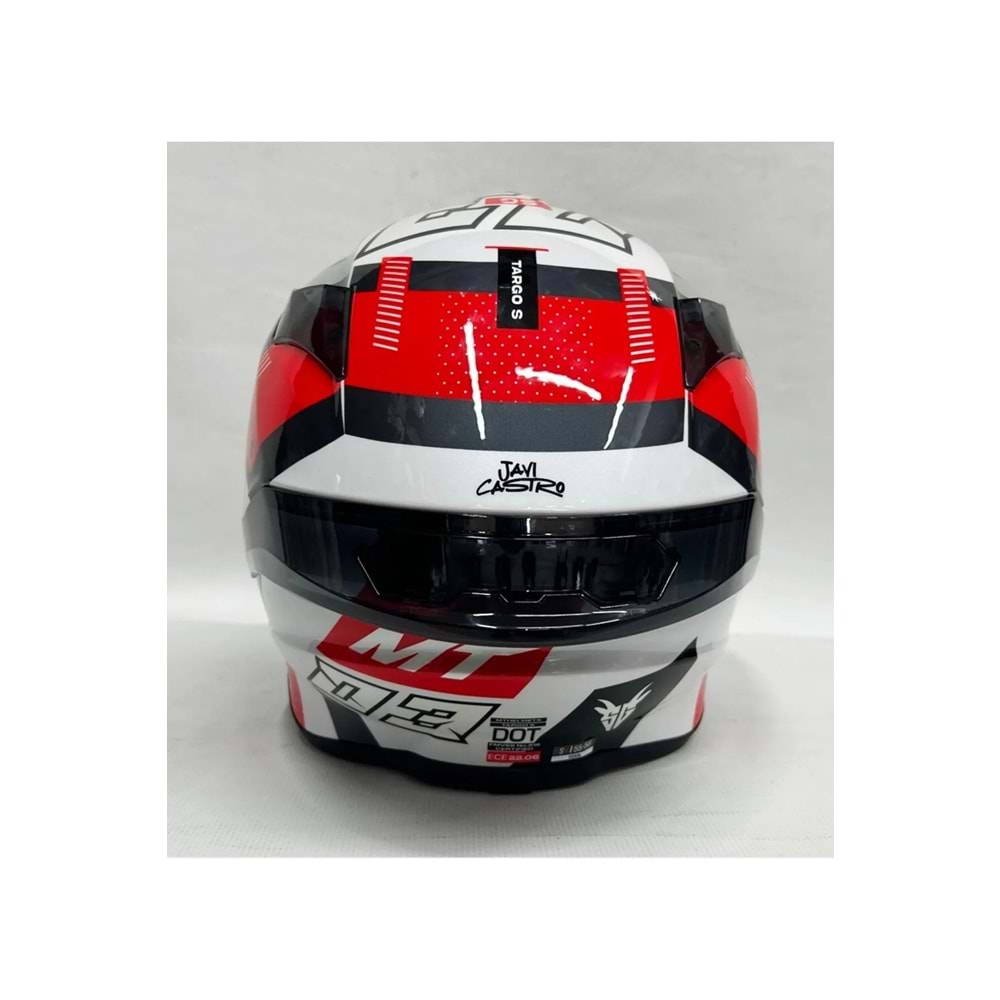 MT Targo S Sergio Garcia B5 Şeffaf Vizörlü