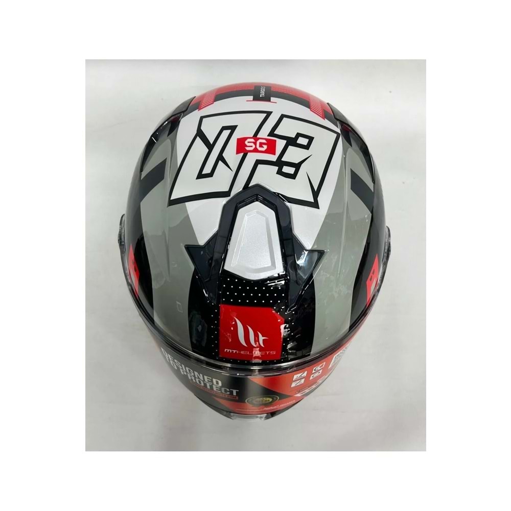 MT Targo S Sergio Garcia B5 Şeffaf Vizörlü