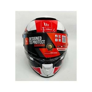 MT Thunder 4sv Luminence A7 Şefaf Vizörlü Kask Parlak Renk ÇOK RENKLİ