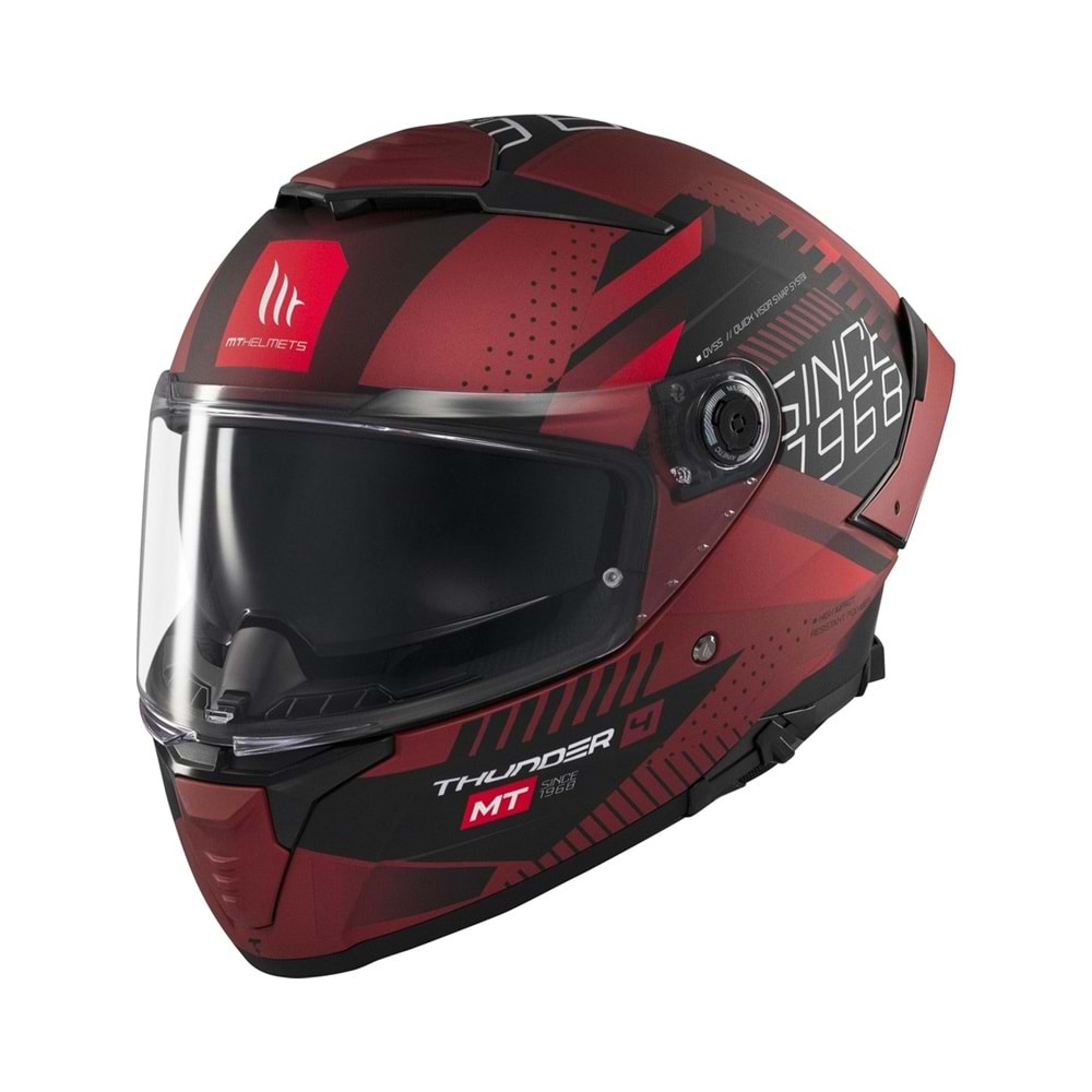 Mt Thunder 4 Sv Luminence D5 Mat Kırmızı