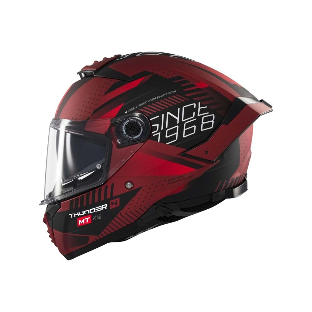 Mt Thunder 4 Sv Luminence D5 Mat Kırmızı