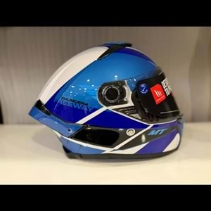 MT Thunder 4 SV Freeway A17 Parlak Kapalı Kask