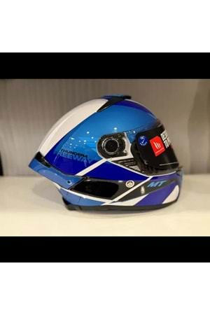 MT Thunder 4 SV Freeway A17 Parlak Kapalı Kask