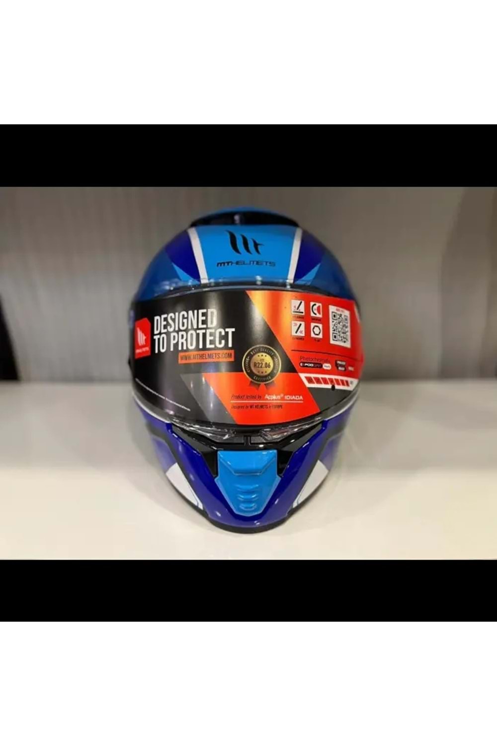 MT Thunder 4 SV Freeway A17 Parlak Kapalı Kask