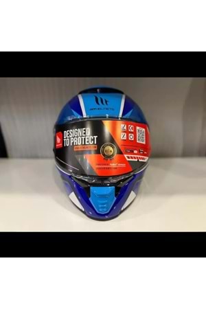 MT Thunder 4 SV Freeway A17 Parlak Kapalı Kask