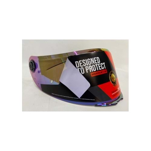 MT Vizör Iridyum Renk Kask Camı V-14B