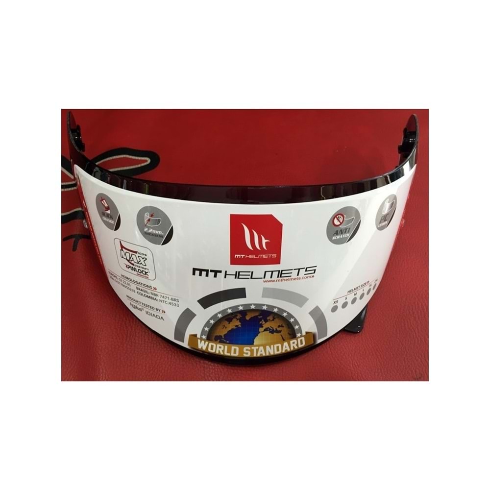 MT - Smoked V12 Kask Camı