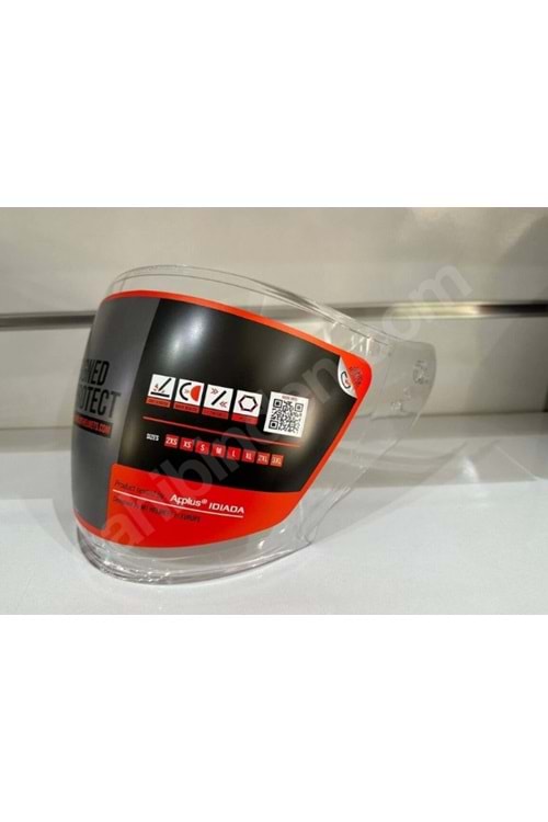 MT Şeffaf V19 Kask Camı
