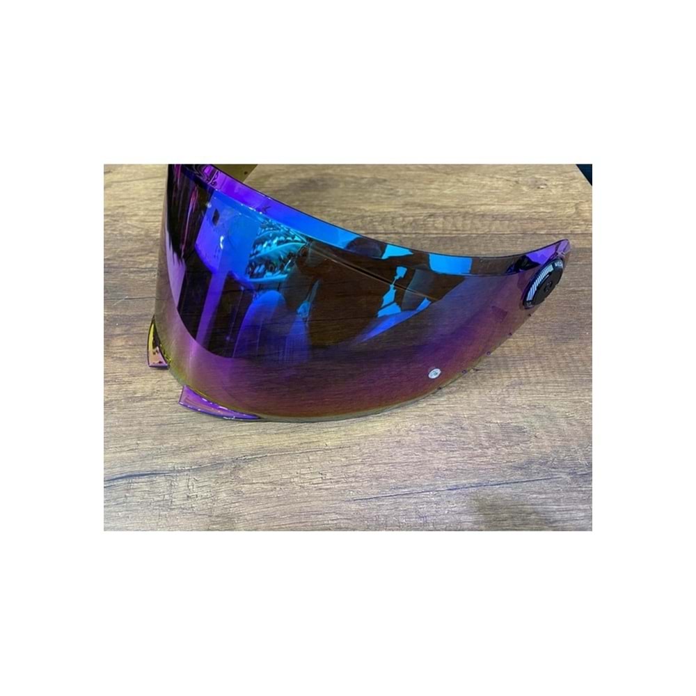 Mt Vizör V-28 İridyum Renk Kask Camı