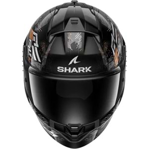 Shark Rıdıll 2 Molokai Kapalı Turuncu Siyah Kask