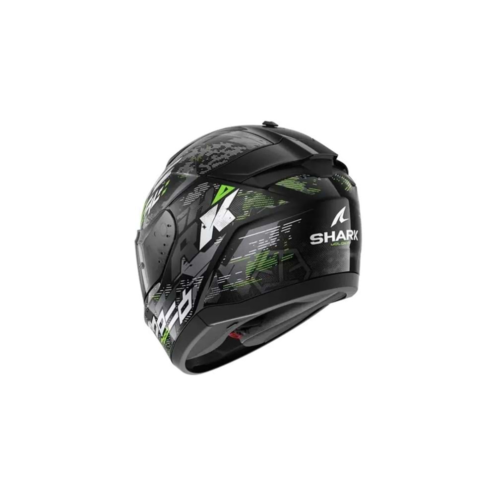 Shark Rıdıll 2 Molokai Mat Yeşil Siyah Kapalı Kask